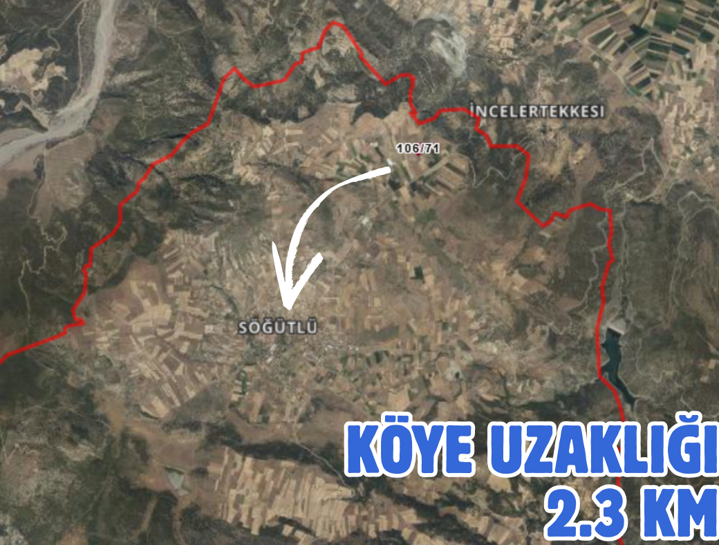 DENİZLİ ÇARDAK SÖĞÜT 3.050 M² TARLAMIZ SATILIKTIR - DENİZLİ ÇARDAK fotoğraf 2